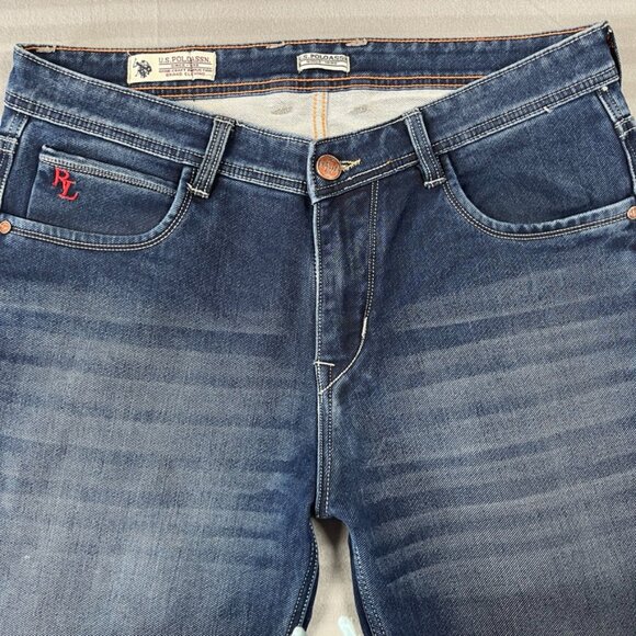 Ralph Lauren Jeans Mens Size 36 (actual Size 34) Blue Straight - Picture 5 of 15